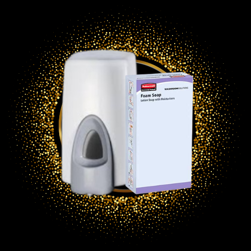 Espuma foamsoap manos