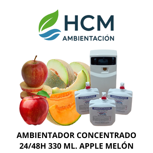 AMBIENTADOR HIDROALCHOL 330ML. APPLE MELON