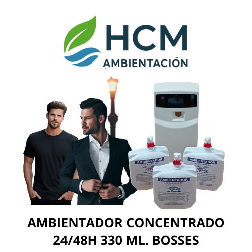 AMBIENTADOR HIDROALCHOL 330ML. BOSSES