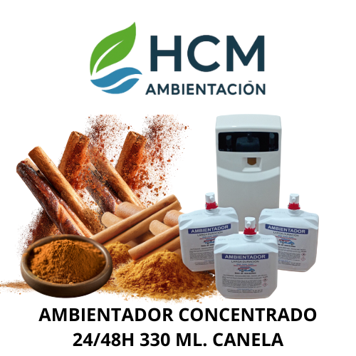 AMBIENTADOR HIDROALCHOL 330ML. CANELA