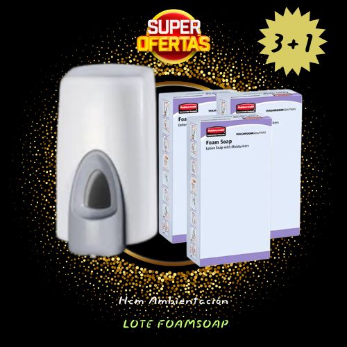 LOTE FOAMSOAP 3+1