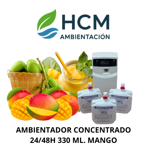 AMBIENTADOR HIDROALCHOL 330ML. MANGO
