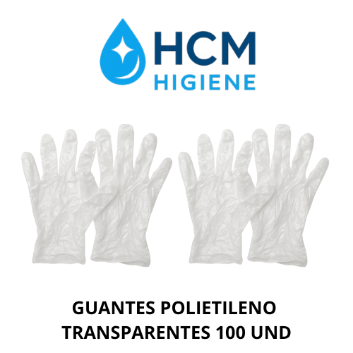 GUANTE POLIETILENO PLASBEL 100 UND PAQ