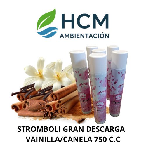 AEROSOL STROMBOLI 750 C.C VAINILLA/CANELA