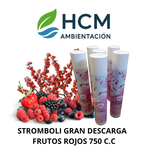 AEROSOL STROMBOLI 750 C.C FRUTOS ROJOS