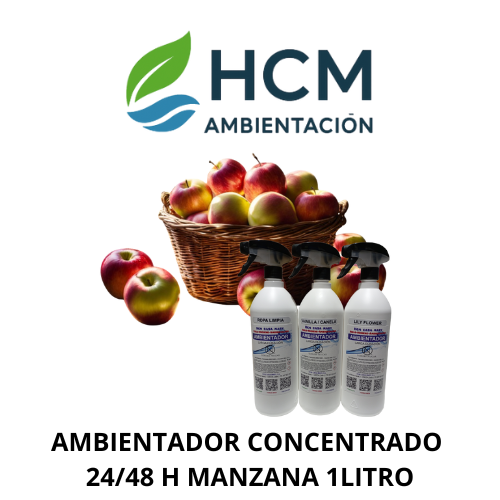 AMBIENTADOR 1L HIDROALCHOL MANZANA