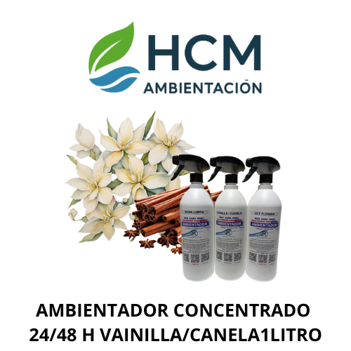 AMBIENTADOR 1L HIDROALCHOL VAINILLA/CANELA