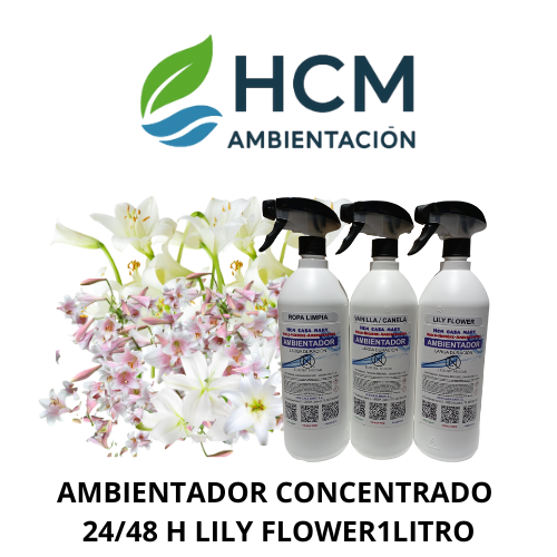 AMBIENTADOR 1L HIDROALCHOL LILY FLOWER
