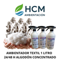AMBIENTADOR TEXTIL 1L 48H ALGODON
