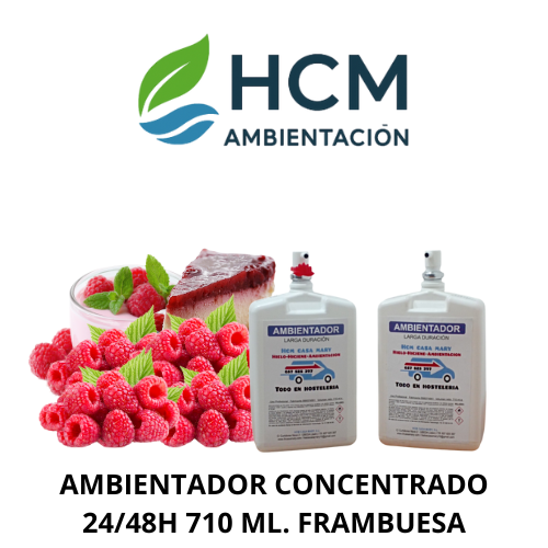 AMBIENTADOR HIDROALCHOL 710ML. FRAMBUESA SILVESTRE