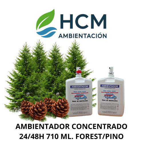 AMBIENTADOR HIDROALCHOL 710ML. FOREST
