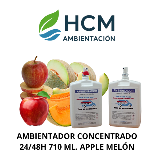 AMBIENTADOR HIDROALCHOL 710ML. APPLE MELON