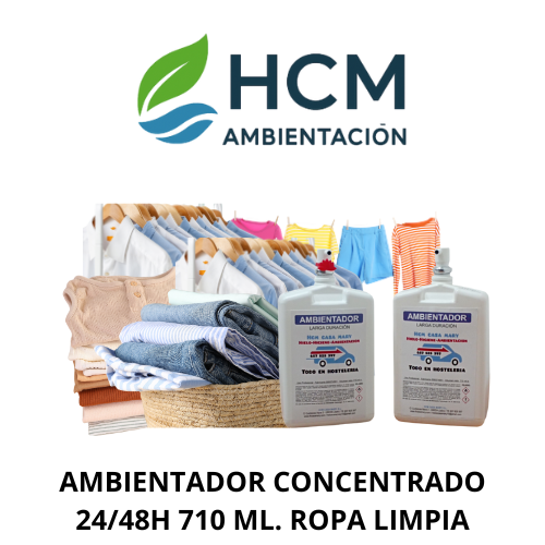AMBIENTADOR HIDROALCHOL 710ML. ROPA LIMPIA