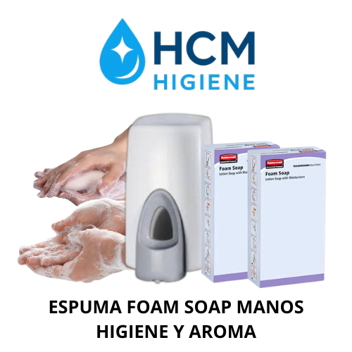 ESPUMA LOCION HIDRATANTE 800 ML. FOAMSOAP RUBBERMAID