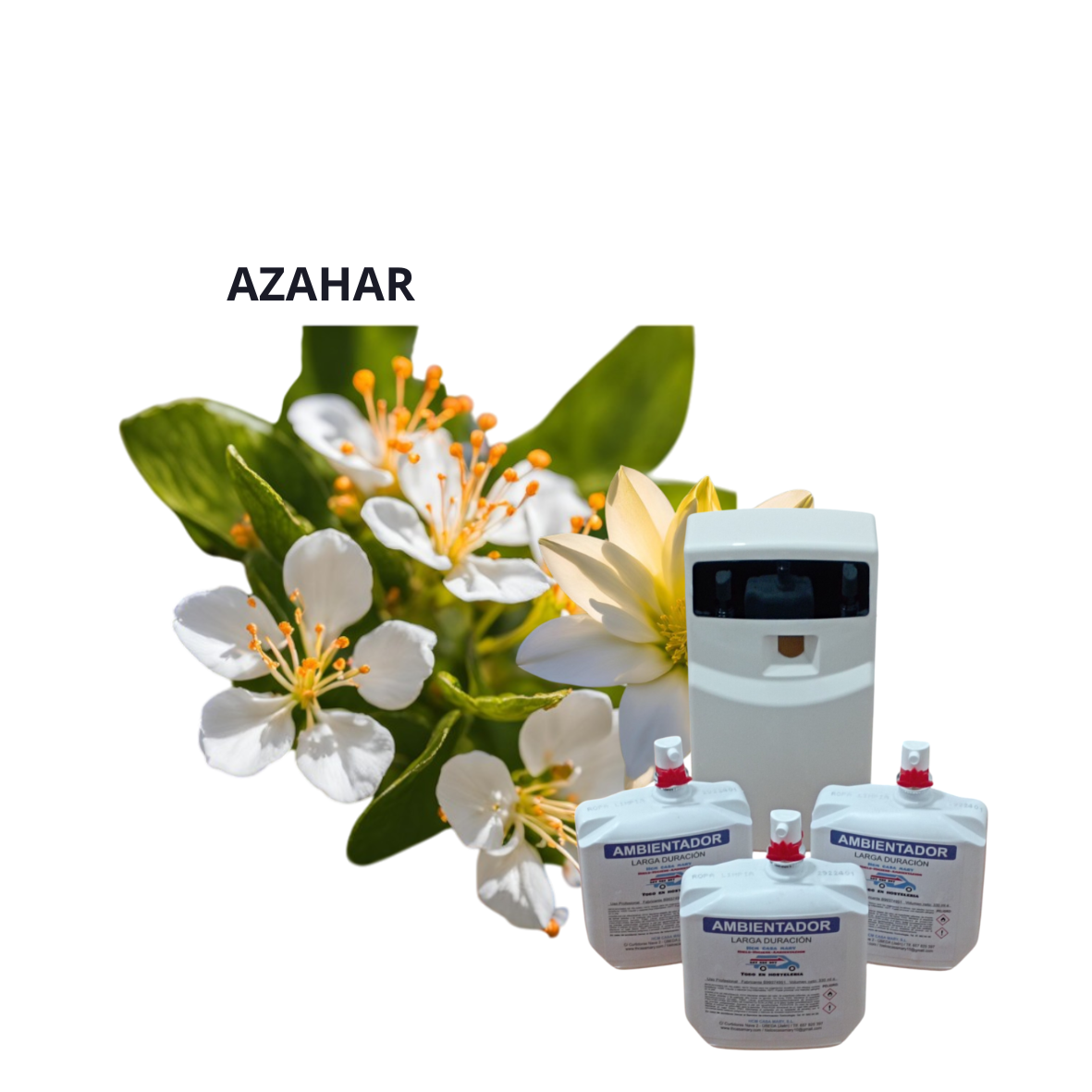 AMBIENTADOR HIDROALCHOL 330ML. AZAHAR