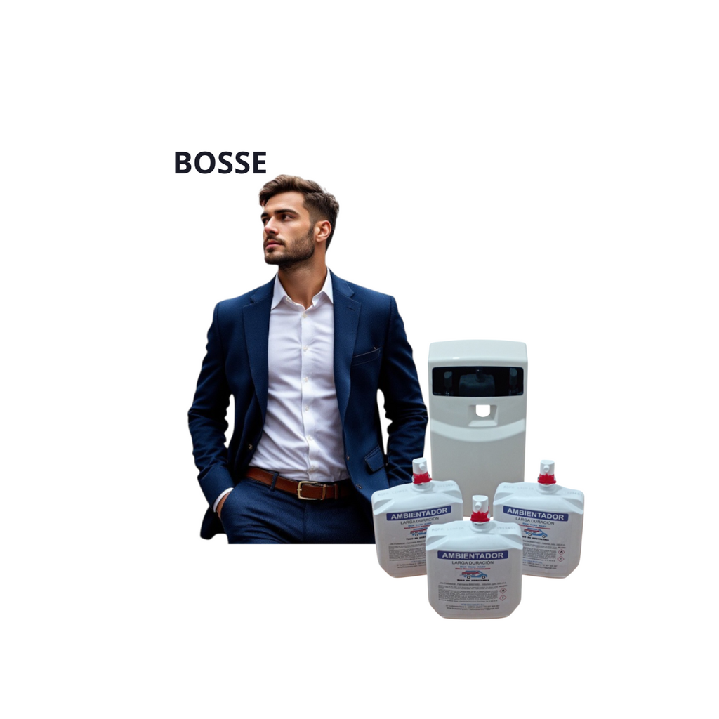 AMBIENTADOR HIDROALCHOL 330ML. BOSSES
