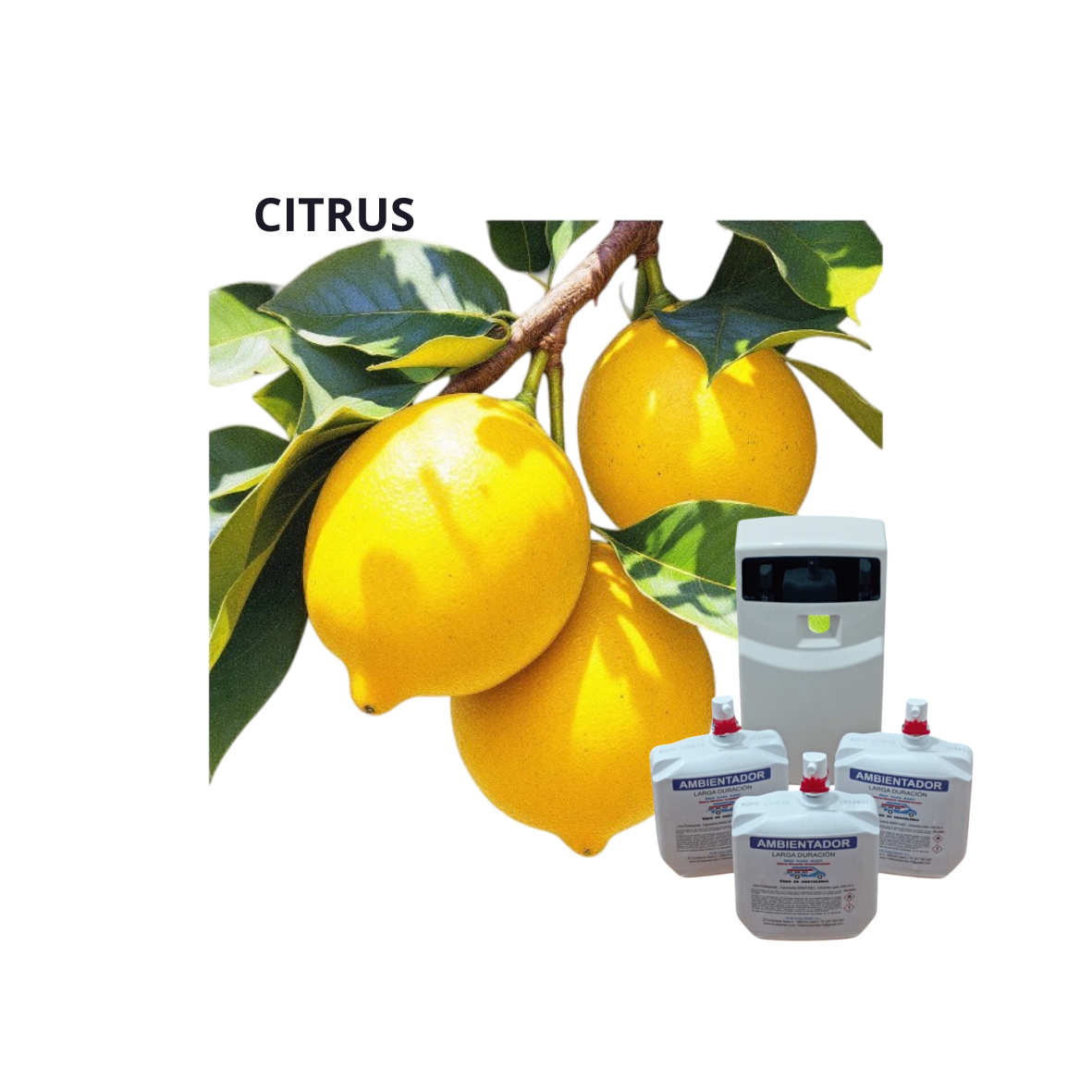 AMBIENTADOR HIDROALCHOL 330ML. CITRUS