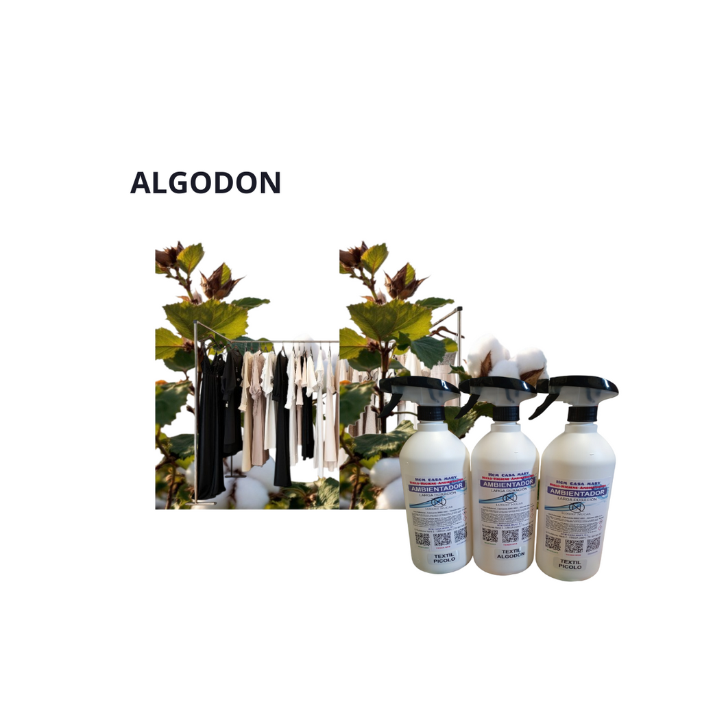AMBIENTADOR TEXTIL 1L 48H ALGODON