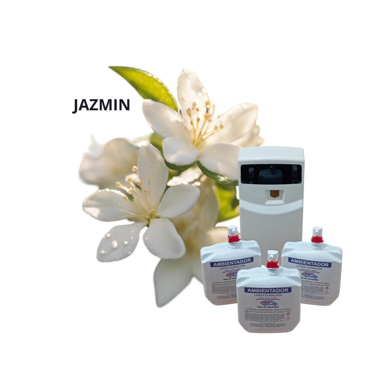 AMBIENTADOR HIDROALCHOL 330ML. JAZMIN