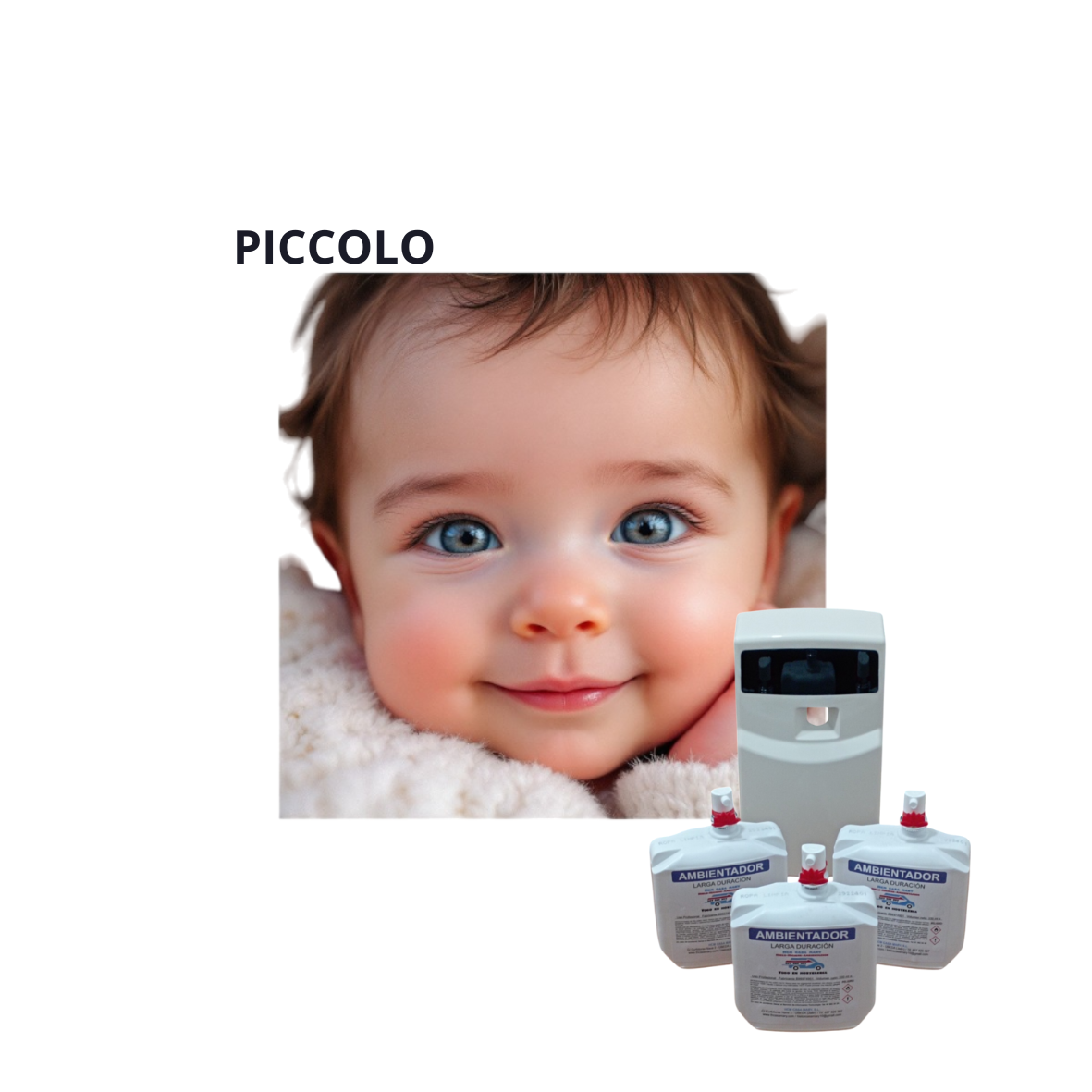 AMBIENTADOR HIDROALCHOL PICCOLO 330ML.