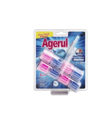 BLOQUE DUO WC BRISA MARINA AGERUL 2X50 GRS