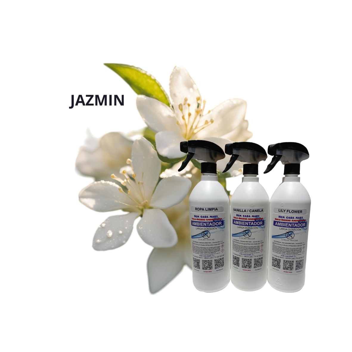 AMBIENTADOR 1L HIDROALCHOL JAZMIN