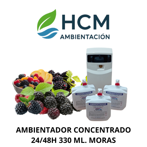 AMBIENTADOR HIDROALCHOL 330ML. MORA